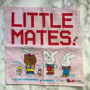Vintage retro - Little mates handkerchief